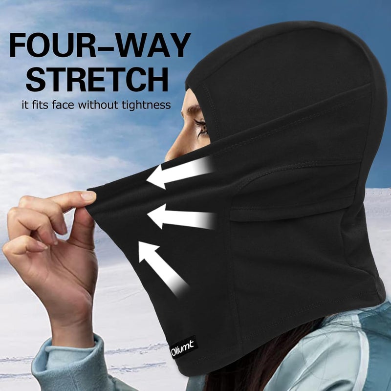 Oliumt Balaclava Ski Mask, Warm, Breathable & Lightweight, Full Coverage Fleece Winter Face Mask for Men & Women - Image 5